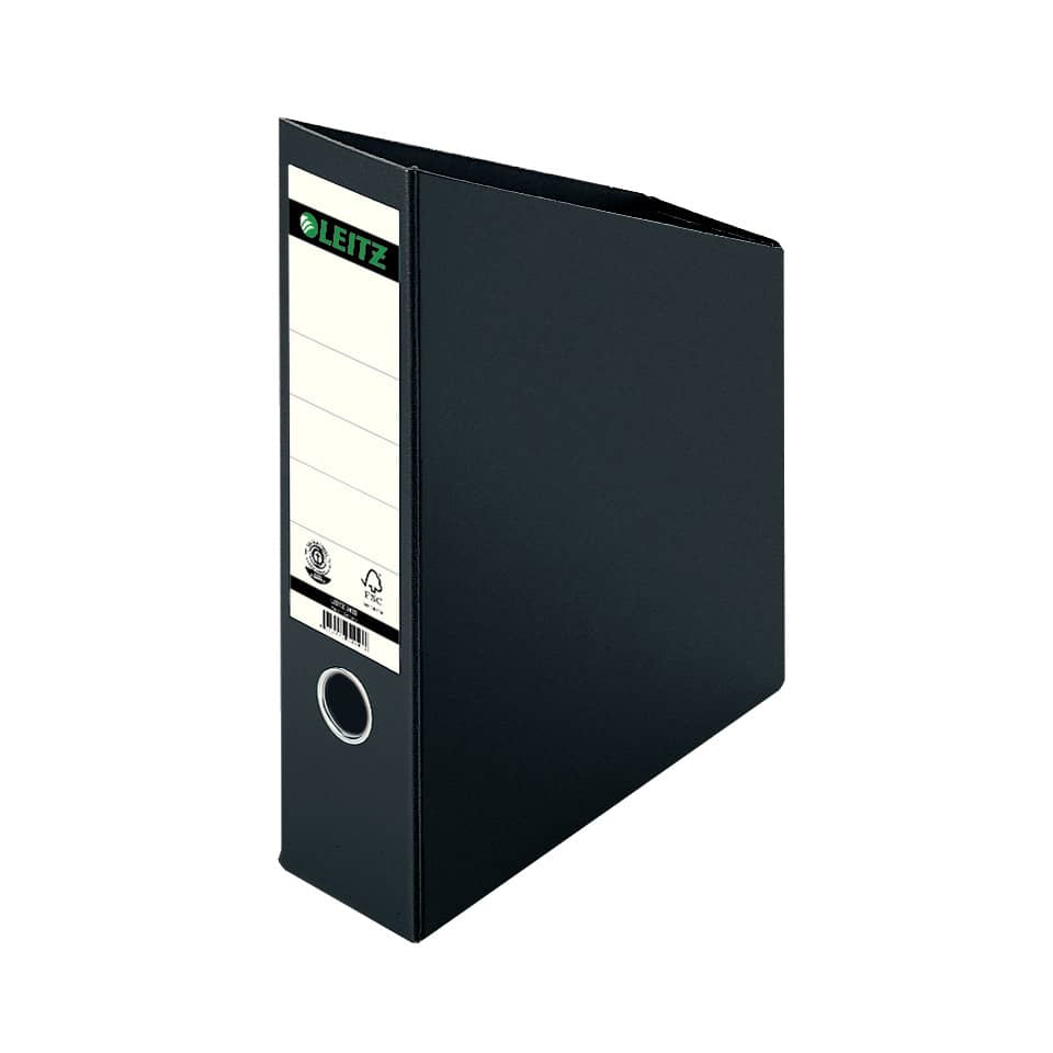 Stehsammler, A4, Hartpappe, schwarz LEITZ 2423-00-95 LEITZ 24230095 Hartpappe