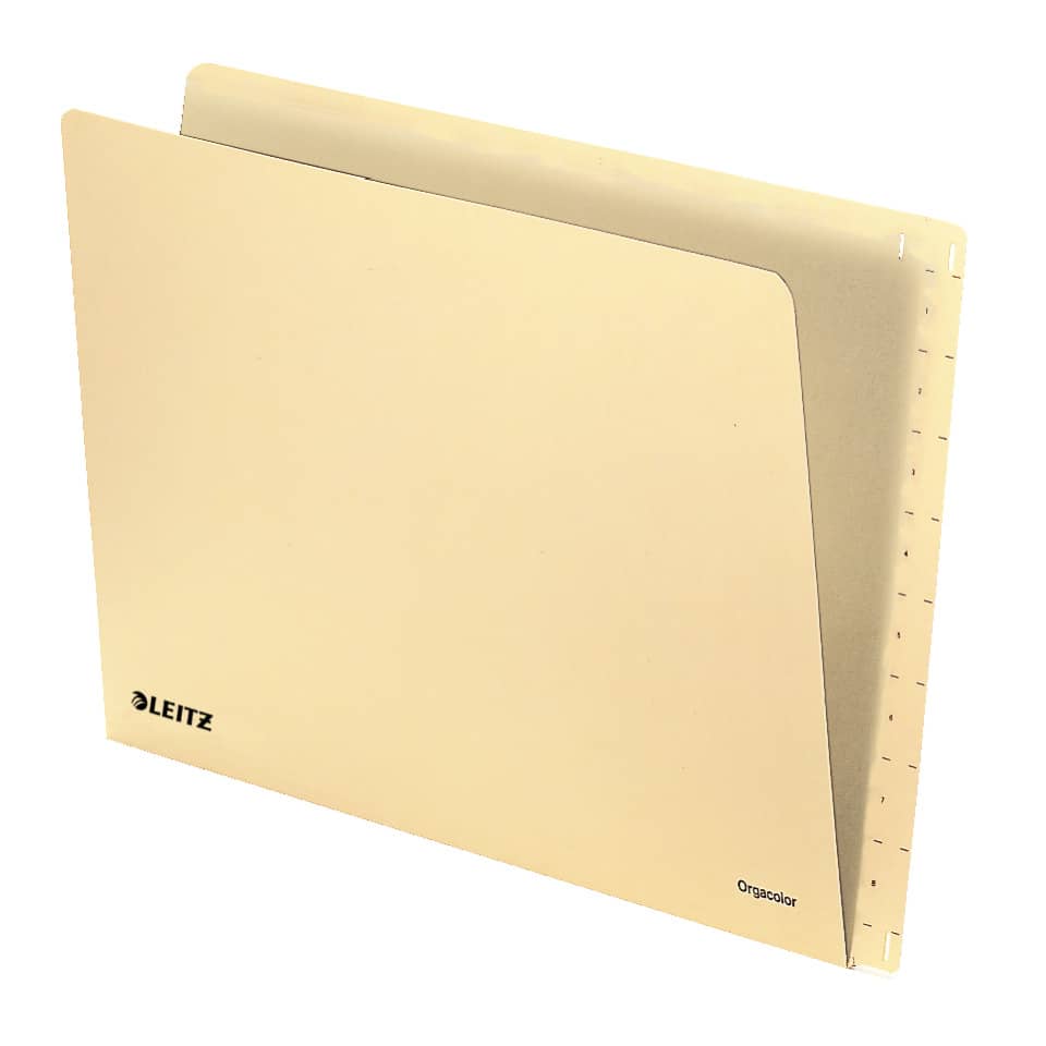 Einstellmappe Orgacolor®, Kraftkarton, chamois LEITZ 2432-00-11 LEITZ 2432-00-11 Vorsteh.Tab