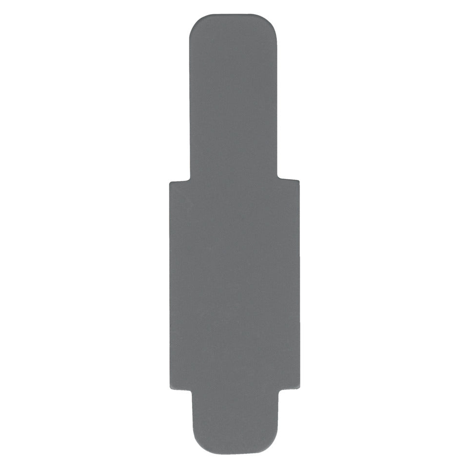 Stecksignal, Hartfolie, 50 Stück, grau LEITZ 6030-00-85 LEITZ 60300085