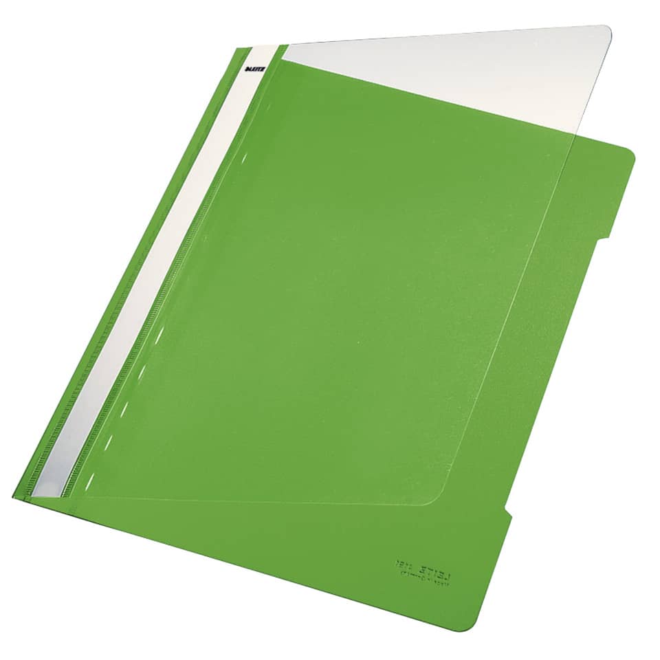 Schnellhefter Plastik, A4, hellgrün LEITZ 4191-00-50 LEITZ 41910050 Plastik