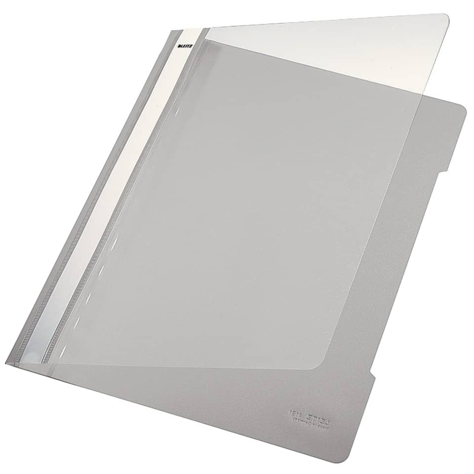 Schnellhefter Plastik, A4, grau LEITZ 4191-00-85 LEITZ 41910085 Plastik