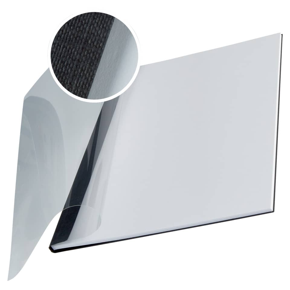 Bindemappe impressBIND, Soft Cover, A4, 3,5 mm, 10 Stück, schwarz LEITZ 7398-00-95 LEITZ 7398-00-95  3.5mm 10St