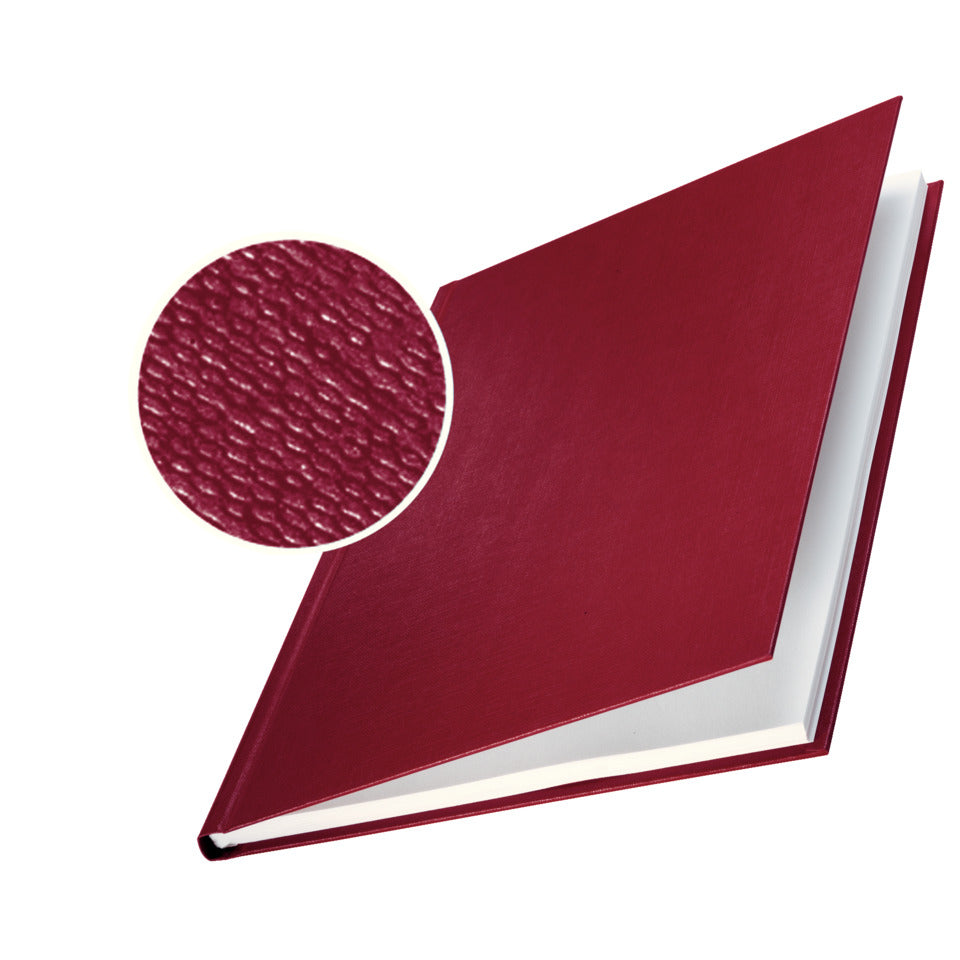 Bindemappe impressBIND, Hard Cover, A4, 14 mm, 10 Stück, bordeaux LEITZ 7393-00-28 LEITZ 7393-00-28 14mm 10St