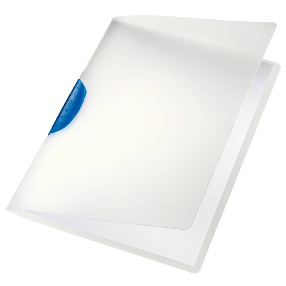 Klemmmappe ColorClip, A4, PP, blau LEITZ 41750035