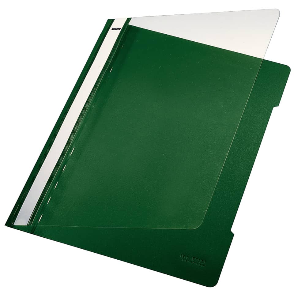 Schnellhefter Plastik, A4, grün LEITZ 4191-00-55 LEITZ 41910055 Plastik