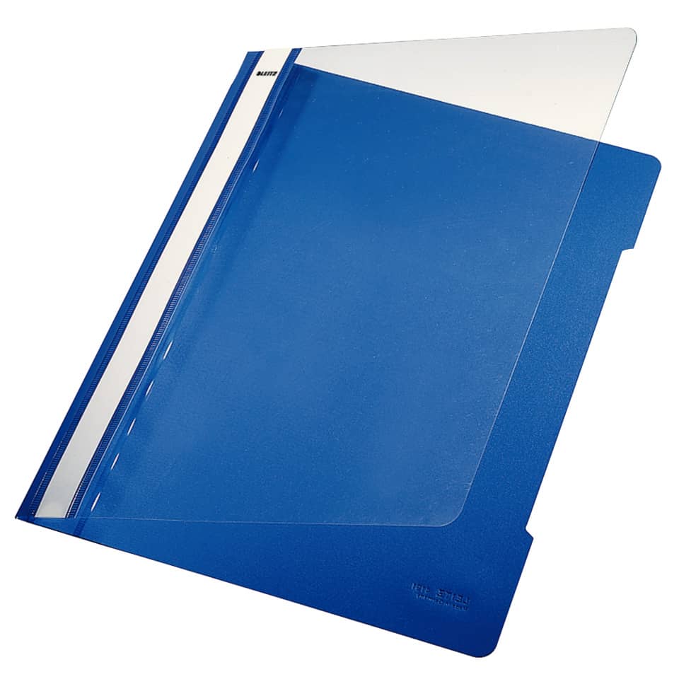 Schnellhefter Plastik, A4, blau LEITZ 4191-00-35 LEITZ 41910035 Plastik