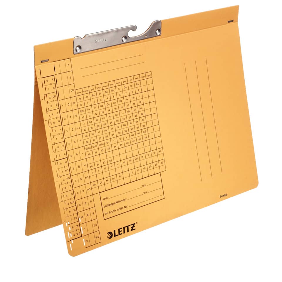 Pendelhefter Combi, Amtsheftung, A4, 250g/m², naturbraun LEITZ 2194-00-00