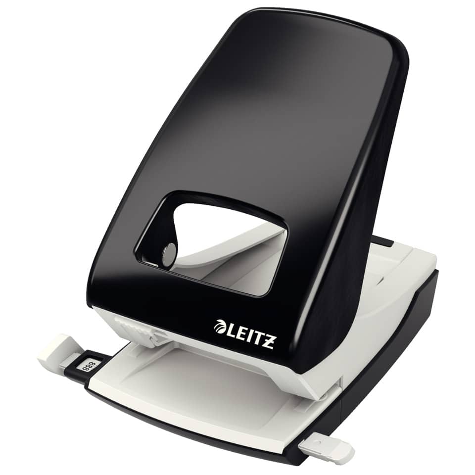 Locher NeXXt, 40 Blatt, Anschagschiene, Metall, schwarz LEITZ 5138-00-95 LEITZ 5138 00 95
