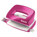 Locher Mini NeXXt WOW, 10 Blatt, Anschlagschiene, Kunststoff, pink LEITZ 5060-10-23