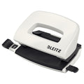 Locher Mini NeXXt WOW, 10 Blatt, Anschlagschiene, Kunststoff, perlweiß LEITZ 5060-10-01