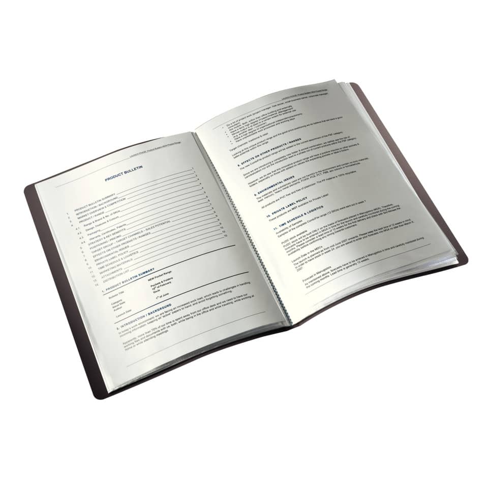 Sichtbuch Solid, A4, PP, 40 Hüllen, schwarz LEITZ 4565-10-95 LEITZ 4565-10-95 PP 40 Hüllen