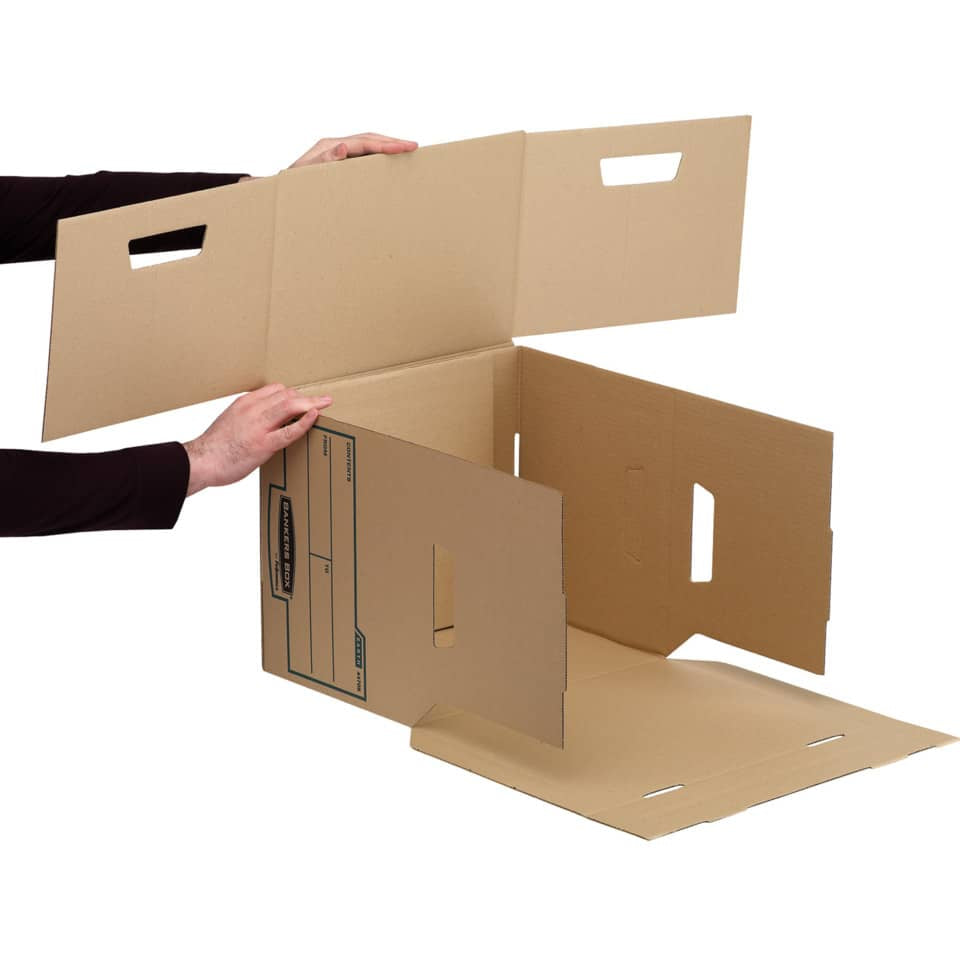 Klappdeckelbox Earth 10 Stück braun BANKERS BOX 4472205 FELLOWES 4472205