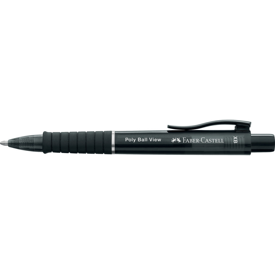 Kugelschreiber Poly Ball View, schwarz FABER CASTELL 145755 FABER CASTELL 145755 View