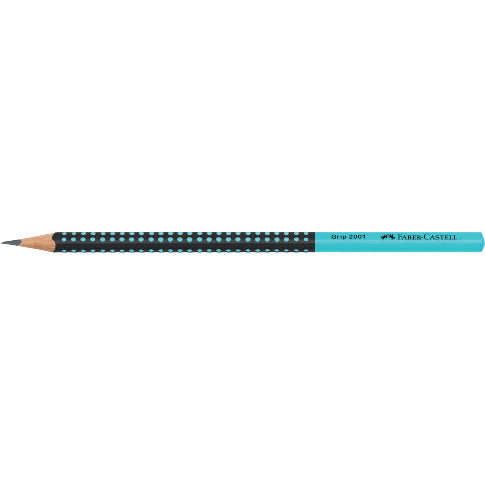 Schulbleistift, HB, schwarz/türkis FABER CASTELL 517012 FABER CASTELL 517012 Two Tone