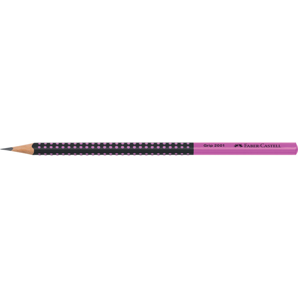 Schulbleistift, HB, schwarz/pink FABER CASTELL 517011 FABER CASTELL 517011 Two Tone