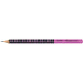 Schulbleistift, HB, schwarz/pink FABER CASTELL 517011 FABER CASTELL 517011 Two Tone