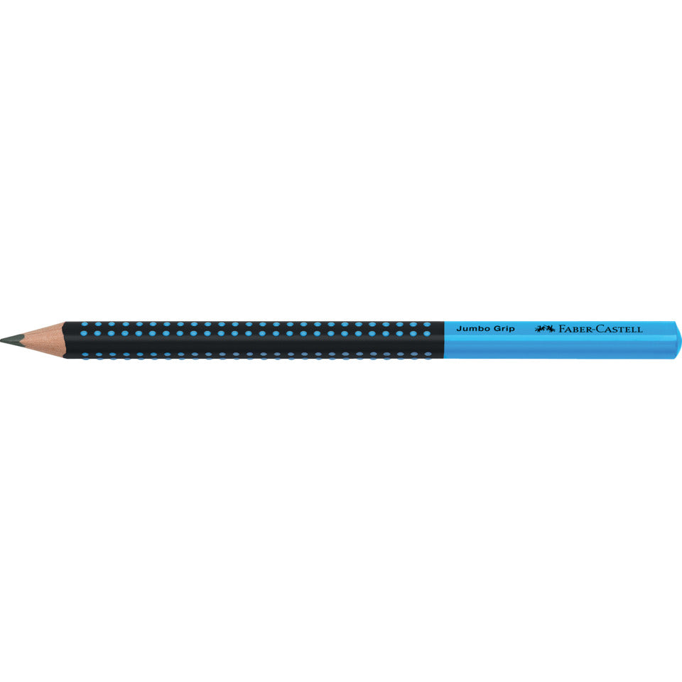 Bleistift Jumbo Grip, HB, schwarz/blau FABER CASTELL 511910 FABER CASTELL 511910 Two Tone