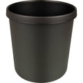 Papierkorb, Kunststoff, rund, 295 x 310 mm, 18 l, schwarz HELIT H6106495
