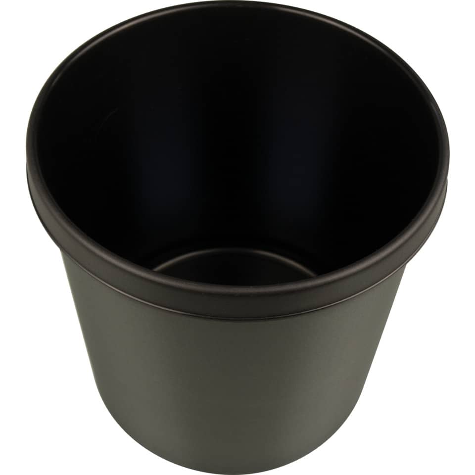 Papierkorb, Kunststoff, rund, 295 x 310 mm, 18 l, schwarz HELIT H6106495