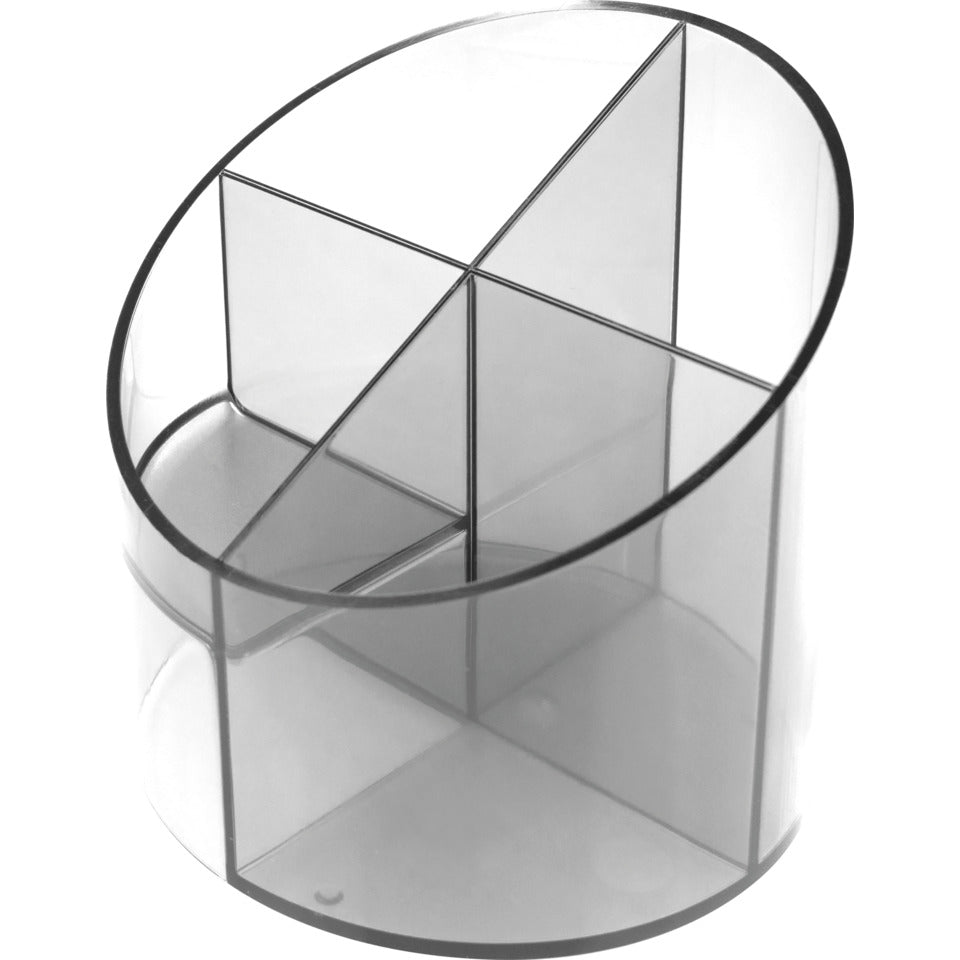 Multiköcher Economy transparent, 4 Fächer, Polystyrol, glasklar HELIT H6390202 HELIT H6390202 economy
