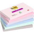 Haftnotizblock Super Sticky Notes Soulful Collection, 76x127mm, 6x90 Blatt, sortiert POST-IT 655-6SS-SOUL POST-IT 655-6SS-SOUL 76x127mm