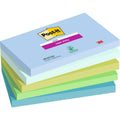 Haftnotizblock Super Sticky Notes Oasis Collection, 76x127mm, 5x90 Blatt, sortiert POST-IT 655-5SS-OAS POST-IT 655-5SS-OAS 76x127 mm