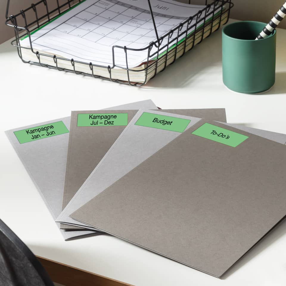 Etiketten farbig ablösbar, 38x21,2mm, 1300 Stück, grün AVERY ZWECKFORM L4792-20 ZWECKFORM L4792-20  1300St