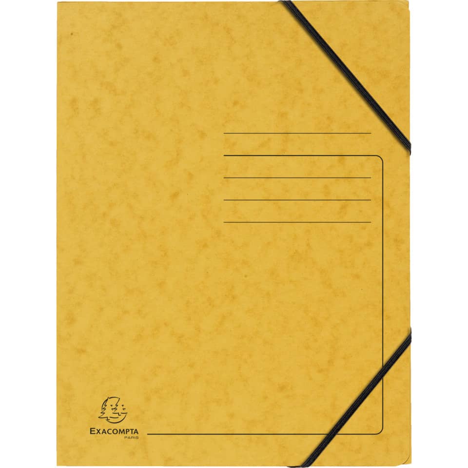 Sammelmappe, A4, 355g/m², Colorspan, gelb EXACOMPTA 555419E EXACOMPTA 555419E Colorspan