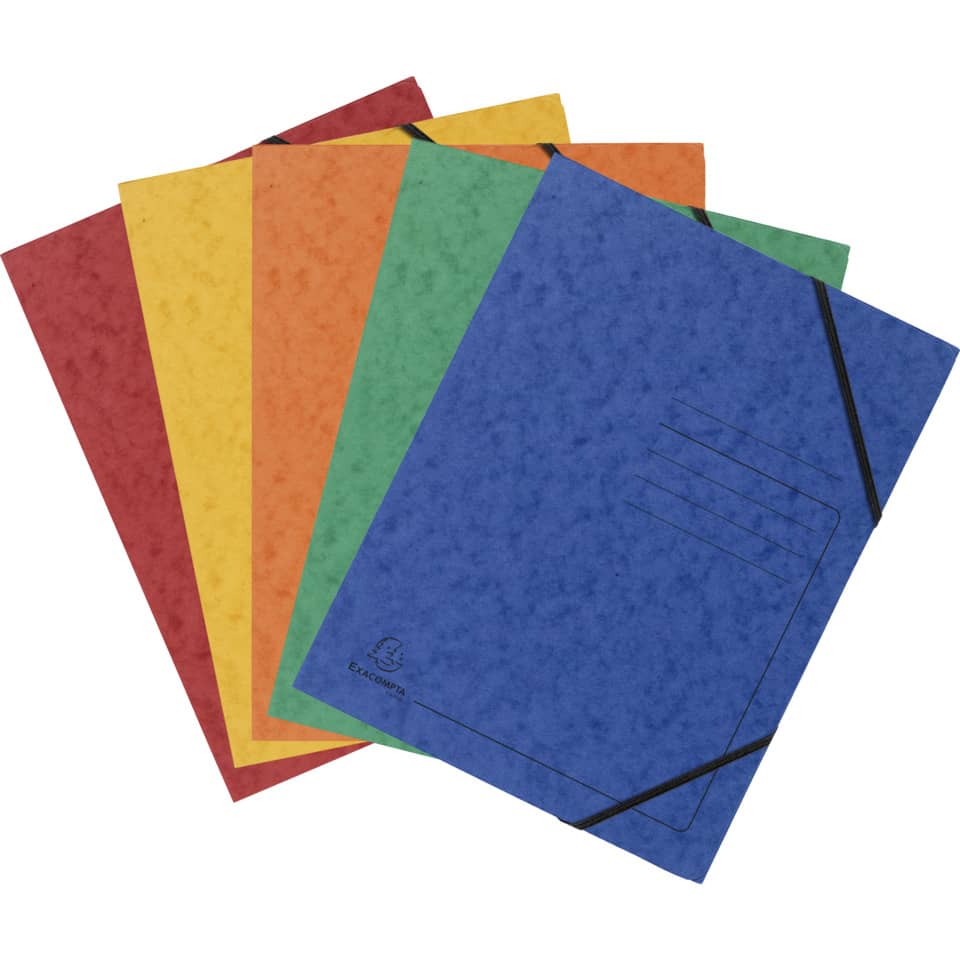 Sammelmappe, A4, 355g/m², Colorspan, sortiert EXACOMPTA 555410E EXACOMPTA 555410E Colorspan