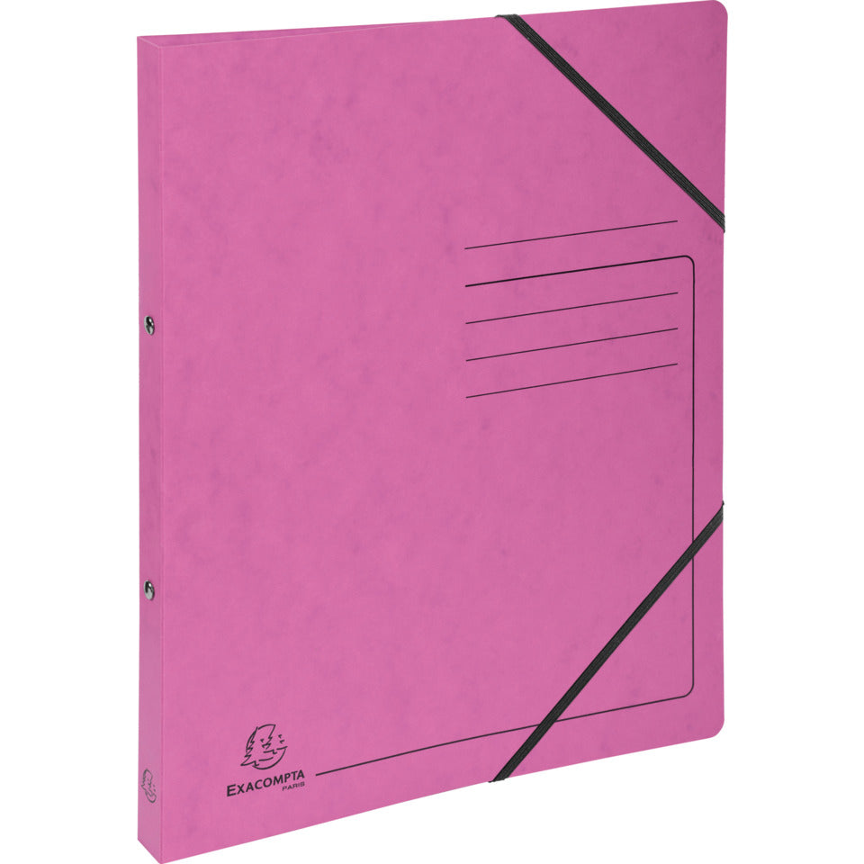 Ringhefter 2 Ringe 15mm, Colorspan-Karton bedruckt, A4, rosa EXACOMPTA 542557E EXACOMPTA 542557E Colorspan