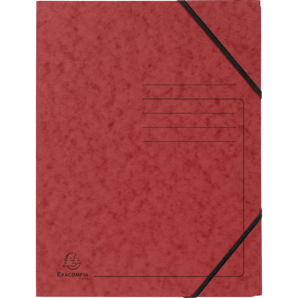 Sammelmappe, A4, 355g/m², Colorspan, rot EXACOMPTA 555415E EXACOMPTA 555415E Colorspan