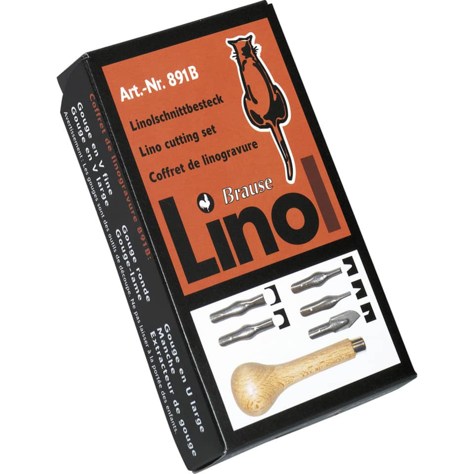Linolschneider klein BRAUSE 891