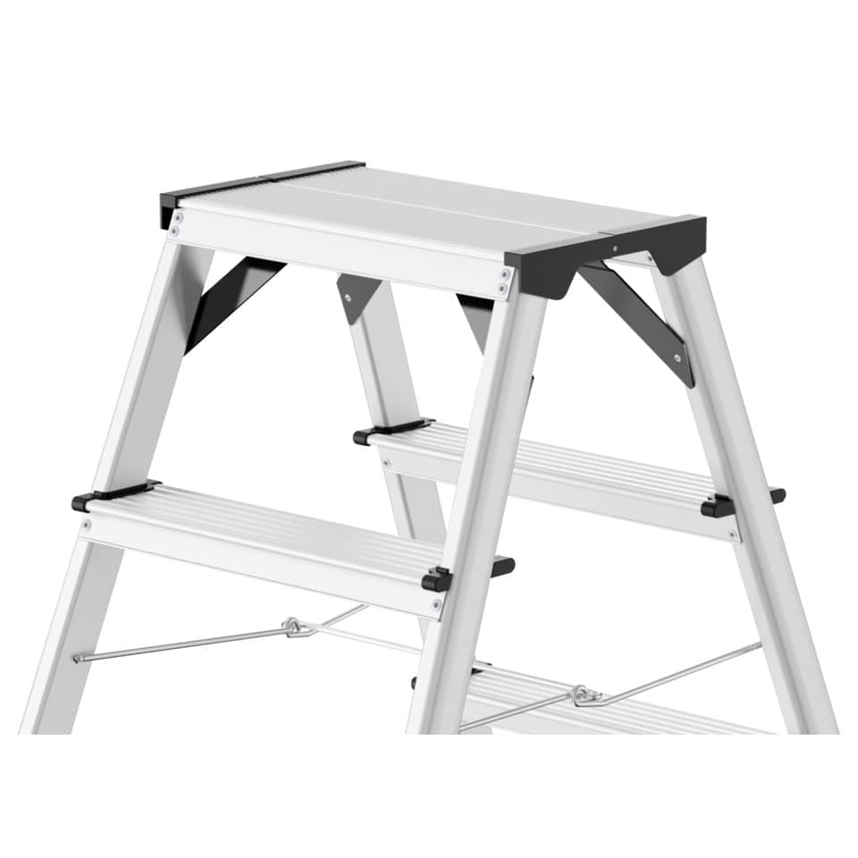 Klapptritt D60 StandardLine, 2x2 Stufen HAILO 4442-701