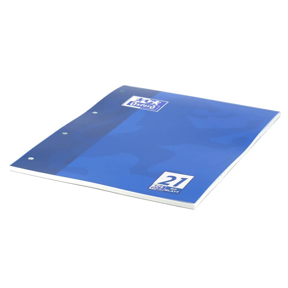 Schulblock, A4, 90g/m², 50 Blatt, Lin.21, liniert OXFORD 100050347 OXFORD 100050347 90g