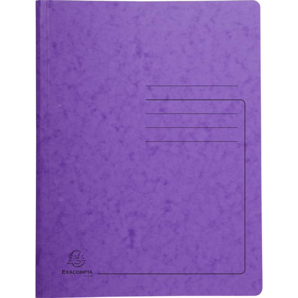 Spiralhefter aus Colorspan, A4, 355g/m², violett EXACOMPTA 240228E EXACOMPTA 240228E Colorspan