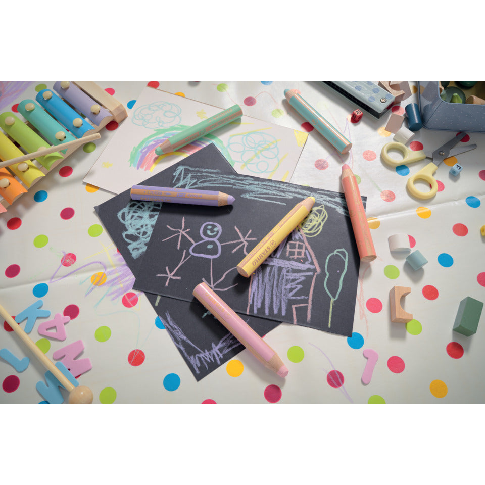 Multitalent-Stift woody 3 in 1, 10 mm, pastellpink STABILO 880/302 STABILO 880/302 Woody 3in1
