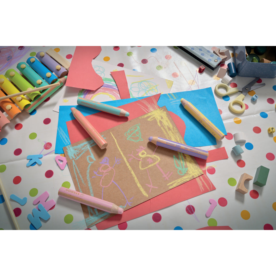 Multitalent-Stift woody 3 in 1, 10 mm, pastellpink STABILO 880/302 STABILO 880/302 Woody 3in1