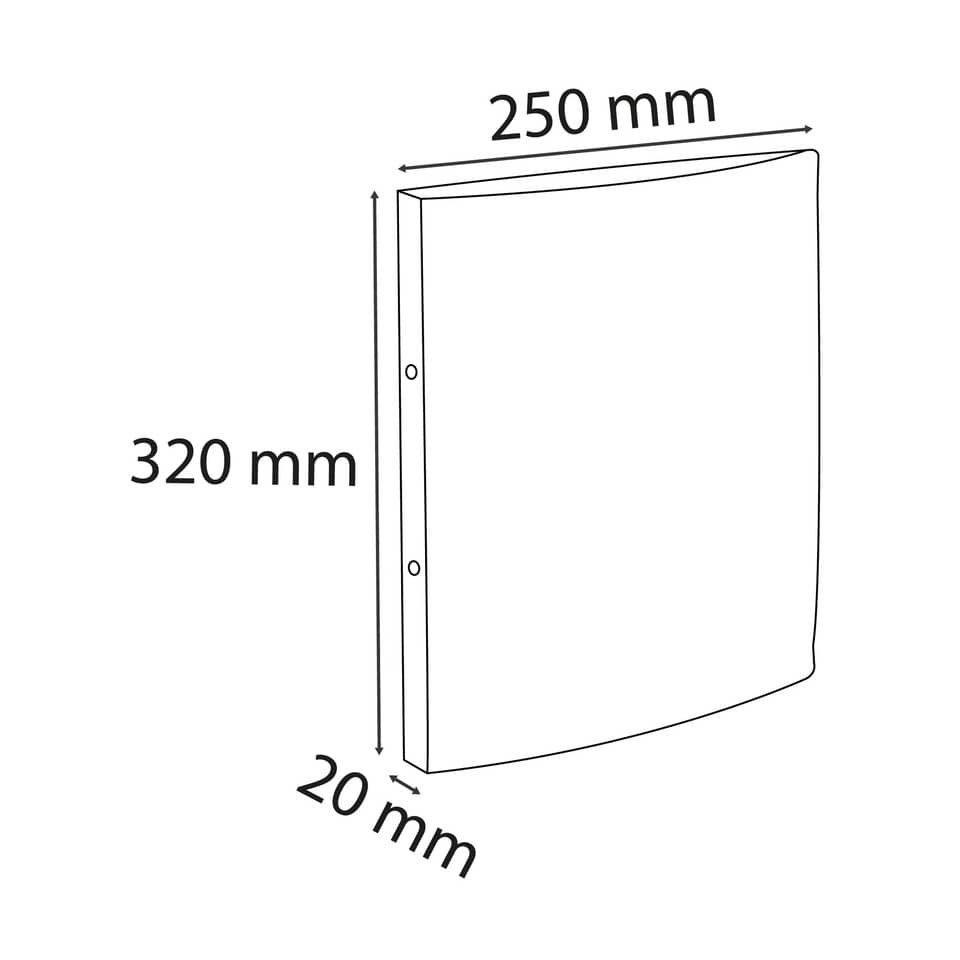 Ringbuch, A4, 2-Ring, 15mm, türkis EXACOMPTA 54193E EXACOMPTA 54193E  15mm