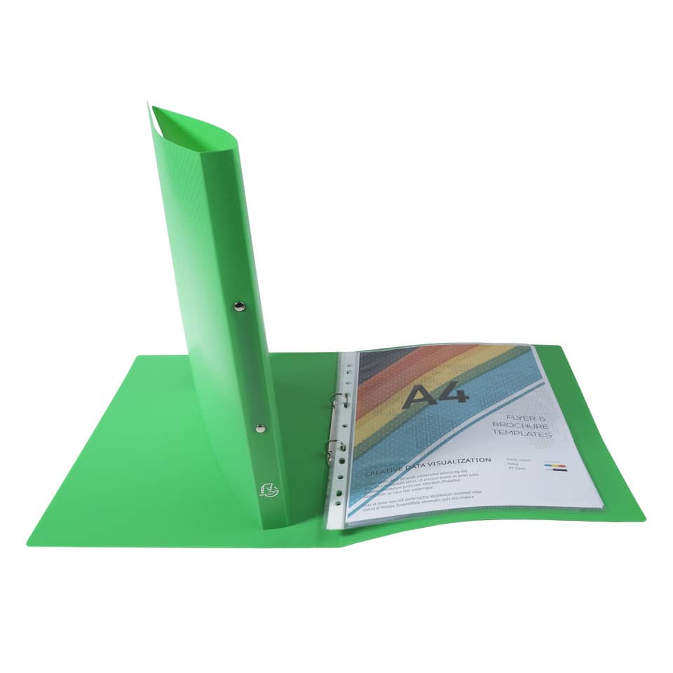 Ringbuch, A4, 2-Ring, 15mm, farbig sortiert EXACOMPTA 54199E EXACOMPTA 54199E   15mm