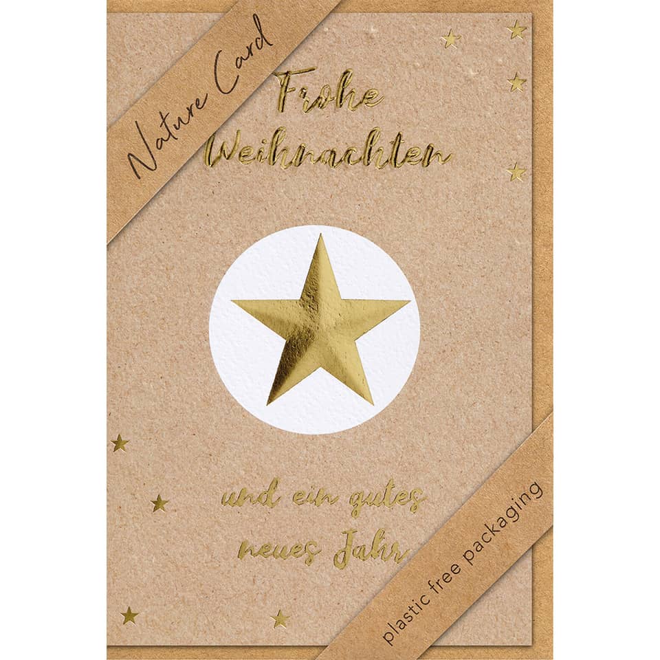 D.T. Weihnachtskarte - Nature Card, inkl. Umschlag BSB 22-6915-2 BSB 22-6915-2 Nature Card  Bild