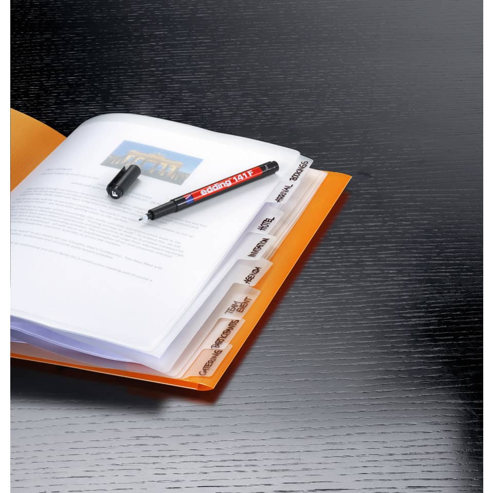 Permanentmarker 141F, 0,6mm, blau EDDING 4141003 EDDING 4-141-003 permanent