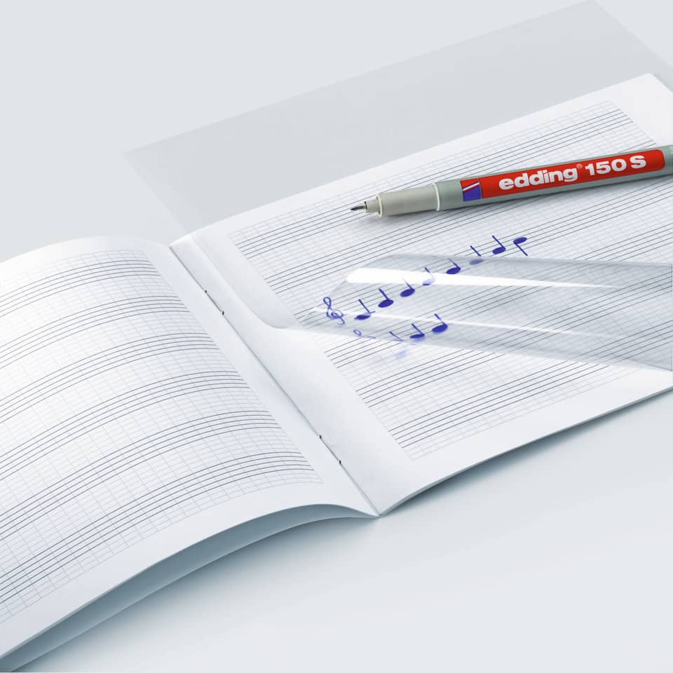 Folienstift 150S non-permanent, 0,3mm, rot EDDING 150 002 EDDING 150 002 non permanent