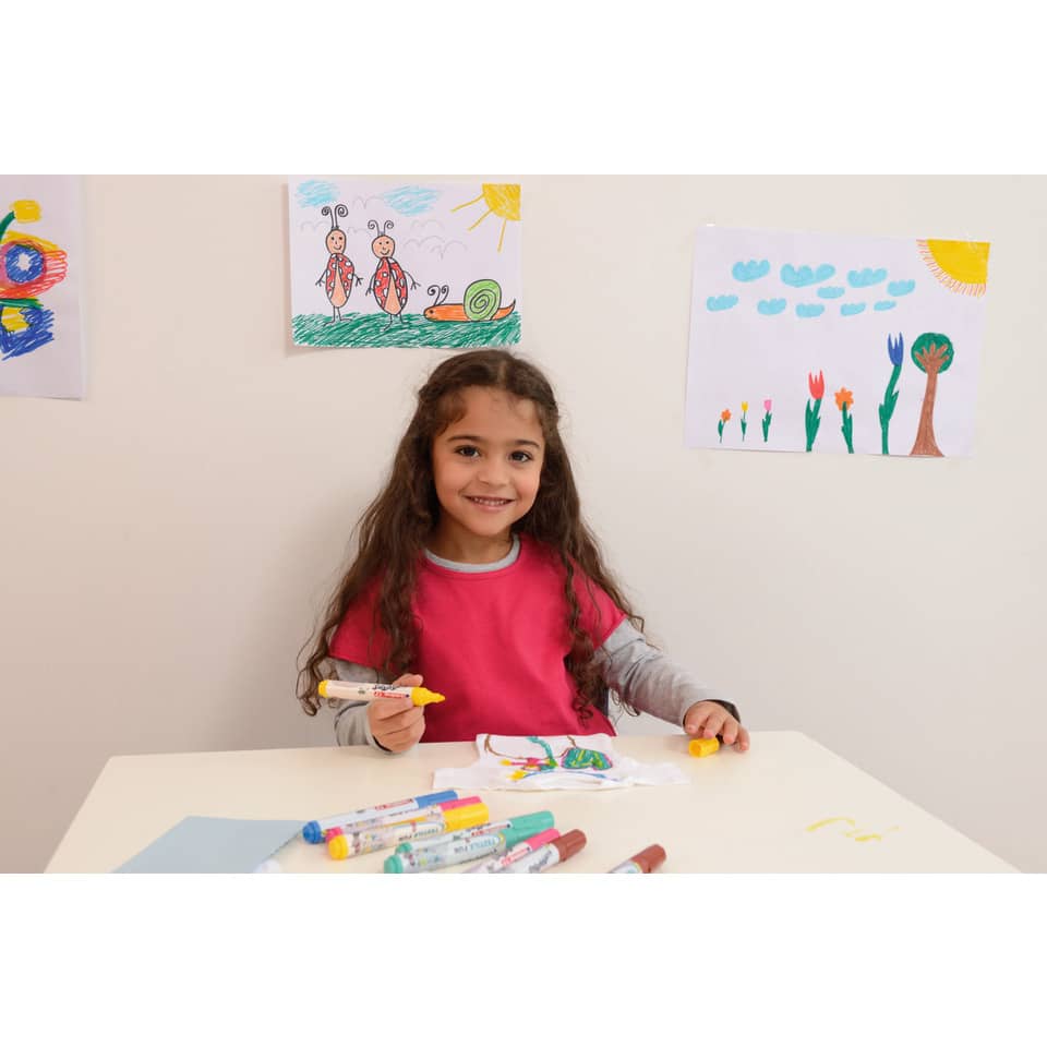 Kindertextilmaler 17 FUNTASTICS TEXTILE FUN, 5 Stück, sortiert EDDING 4-17-5 EDDING 4-17-5 Funtastics Textile