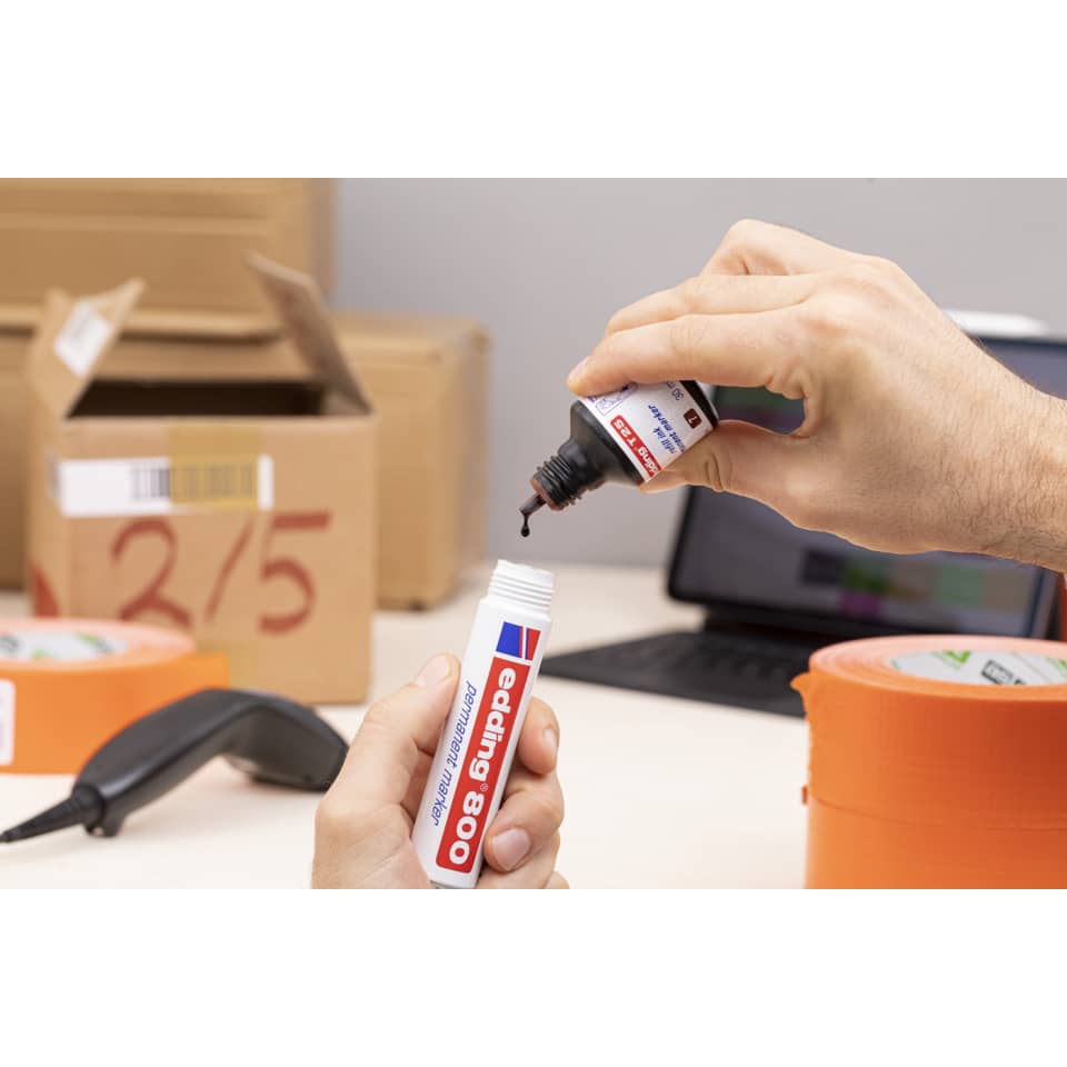 Nachfülltinte Permanentmarker, 30ml, blau EDDING 4-T25003 EDDING T25-003