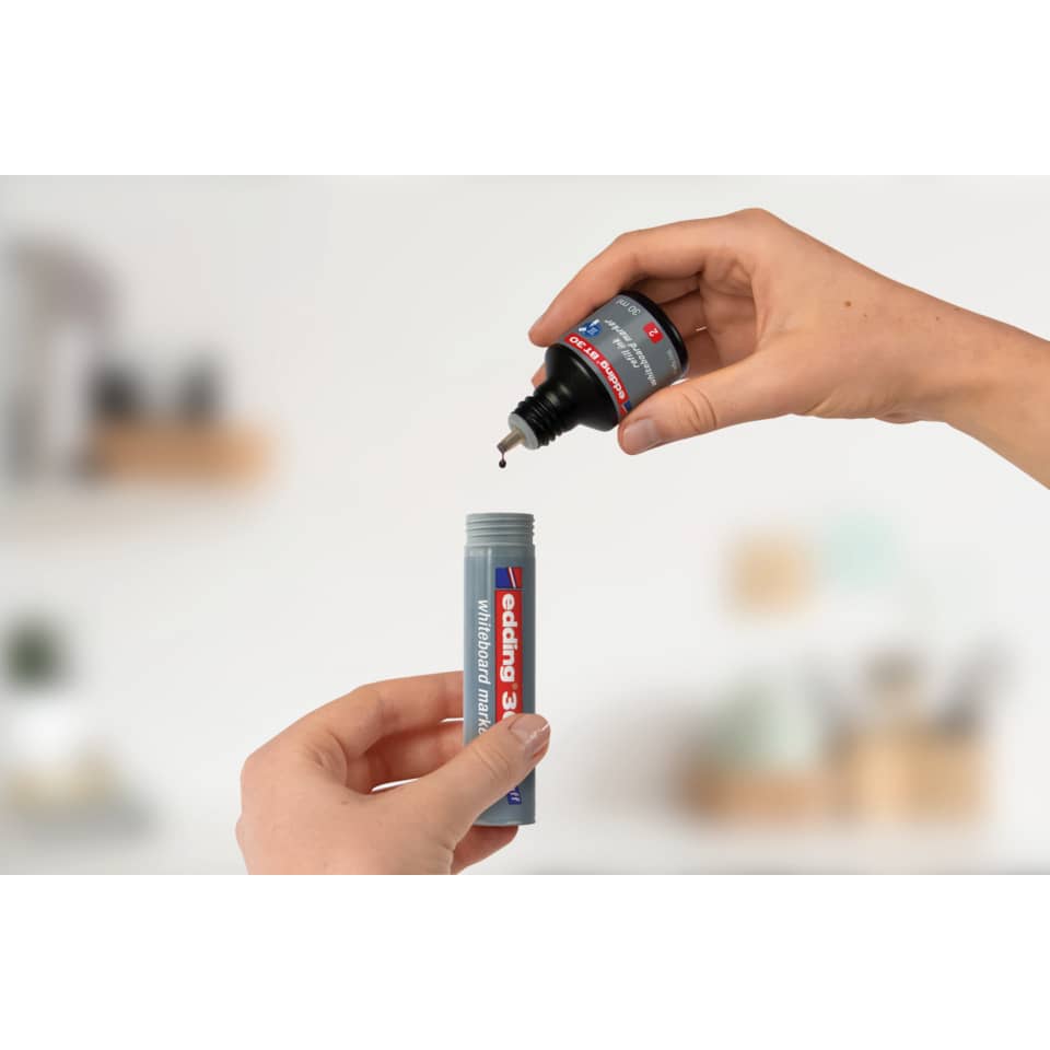 Nachfülltinte BT 30, Whiteboardmarker, 30ml, rot EDDING 4-BT30002 EDDING BT30002