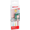 Glanzlackmarker 751, 1-2mm, Rundspitze, 3 Stück, pastell sortiert EDDING 751-3-099 EDDING 751-3-099 sortiert
