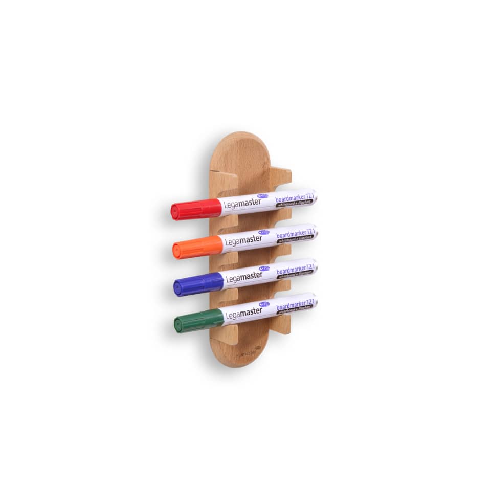 Glasboard-Markerhalter Wooden, magnetisch LEGAMASTER 7-122125 LEGAMASTER 122125 WOODEN