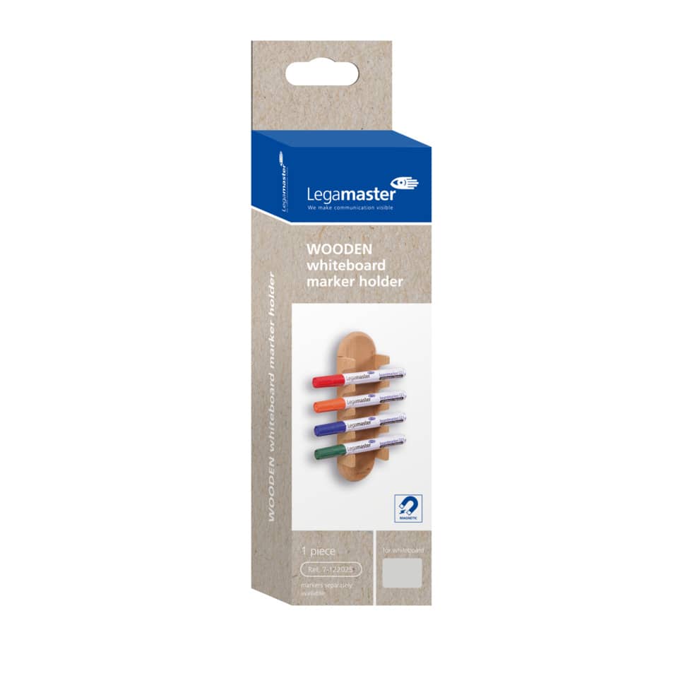 Whiteboard-Markerhalter Wooden, magnetisch, naturholz LEGAMASTER 7-122025 LEGAMASTER 122025 WOODEN