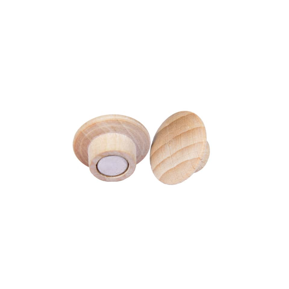Magnet Wooden, Ø25mm, 5 Stück, braun LEGAMASTER 7-181725 LEGAMASTER 181725 WOODEN