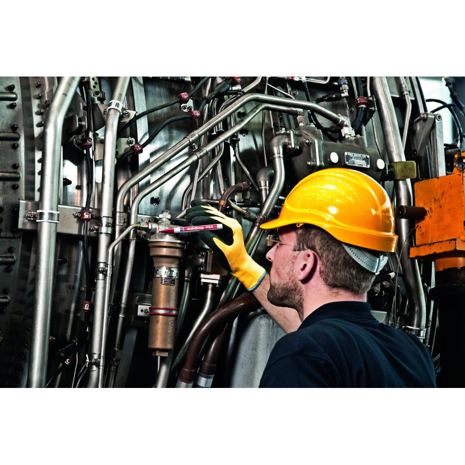 Lackmarker 751, 1-2mm, Rundspitze, grün EDDING 4751004 EDDING 751-004  Rundspitze